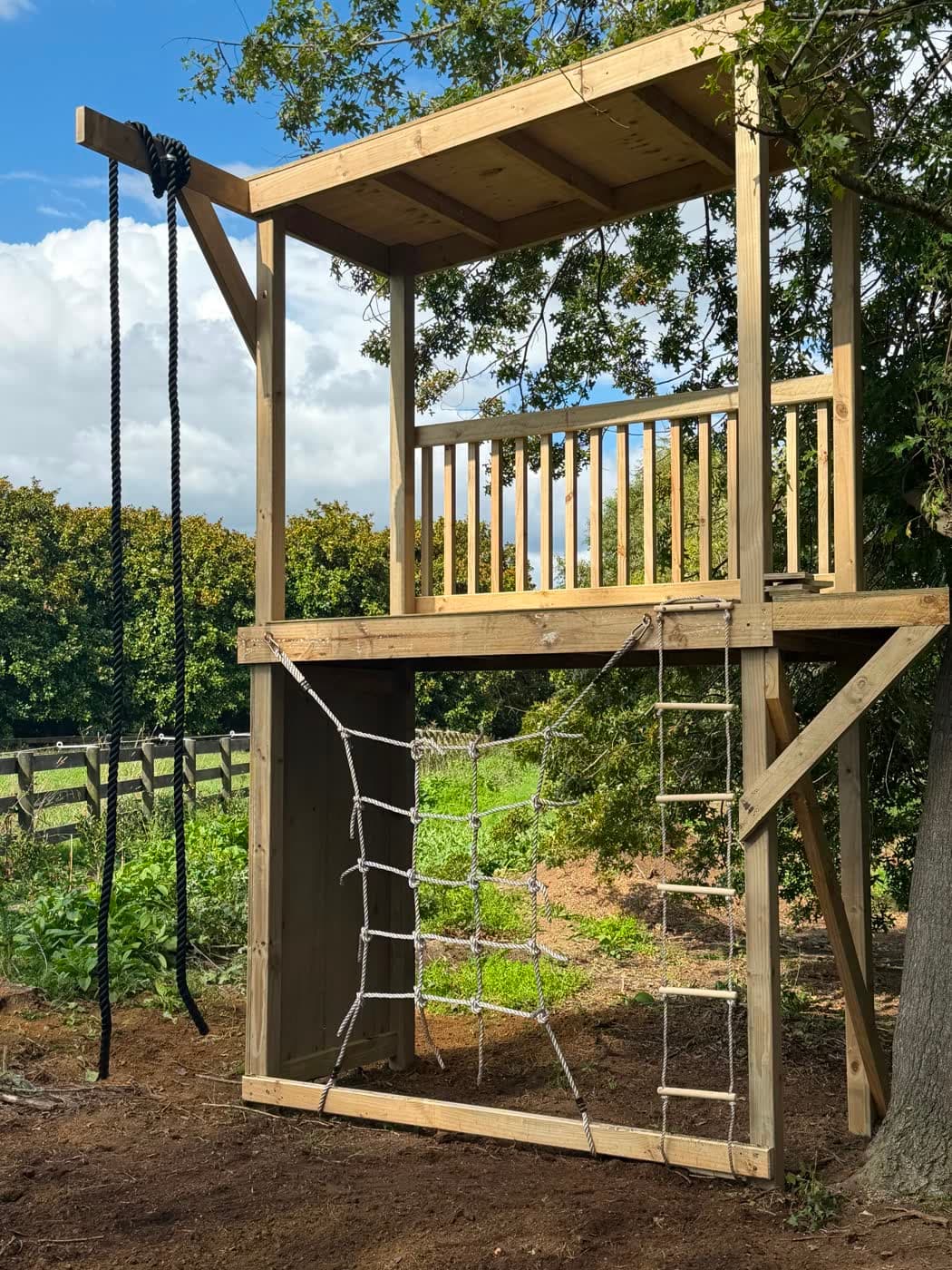 Two-level playhouse in Karaka