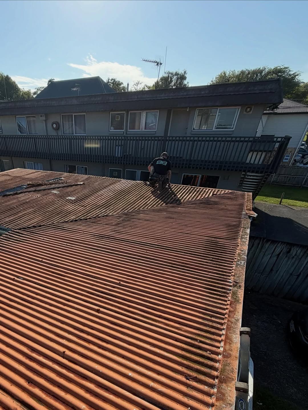 Leaking Hamilton roof, sorted in two days
