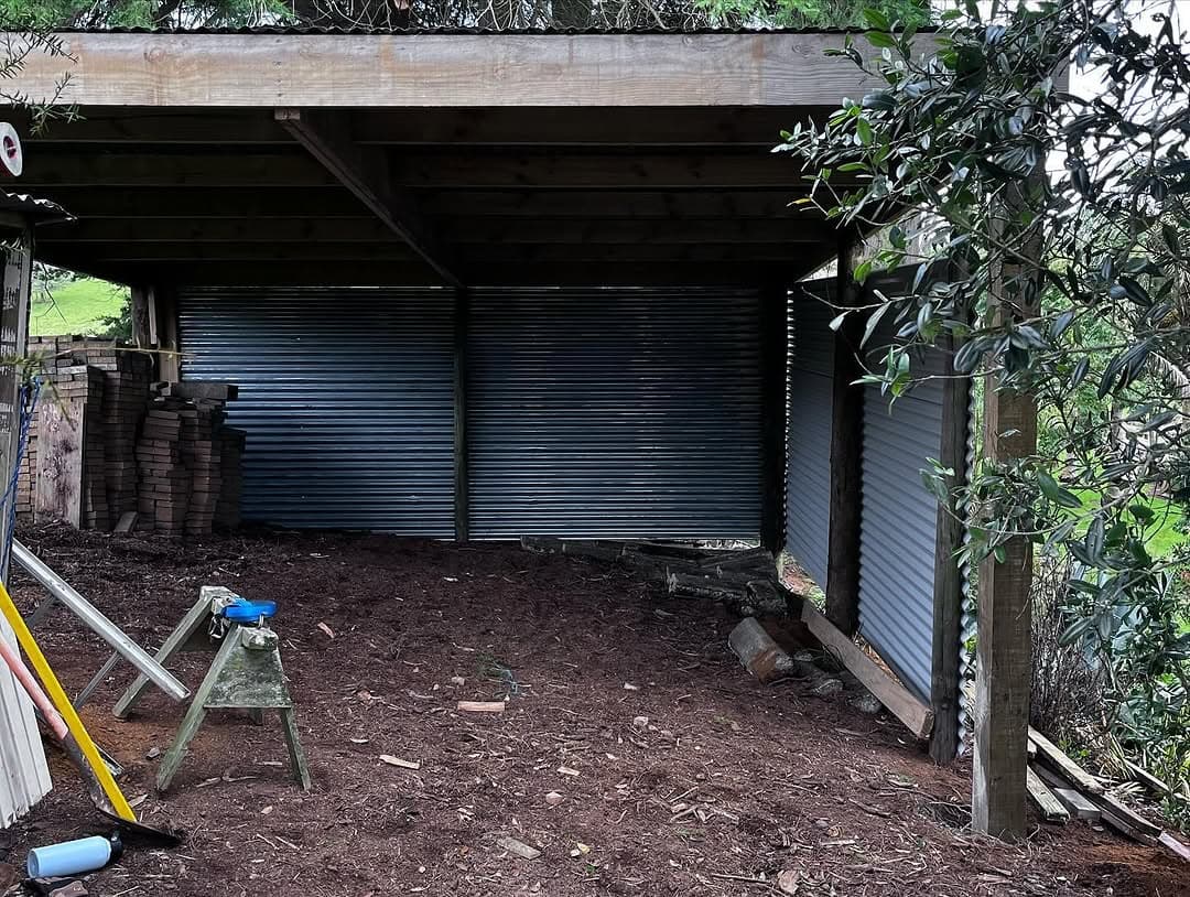 Recycled-material outdoor build — image 2
