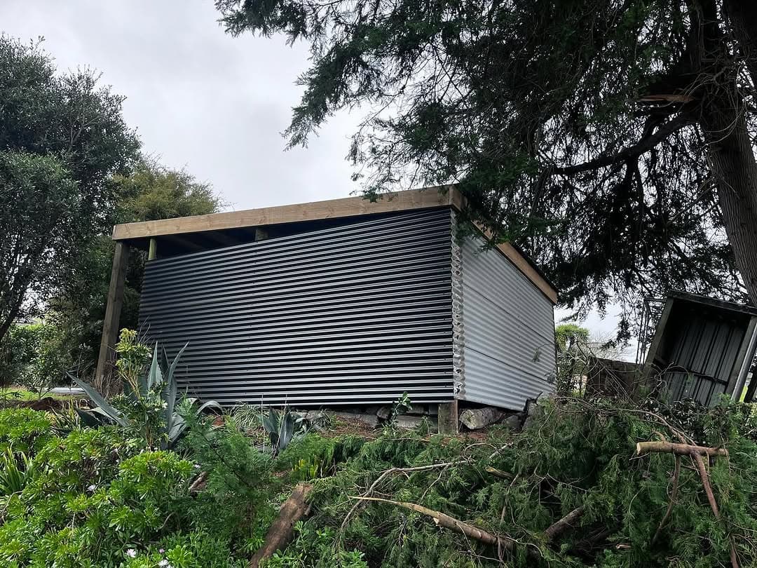 Recycled-material outdoor build — image 3